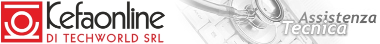 kefaOnLine di TechWorld Srl. Area Assistenza Tecnica